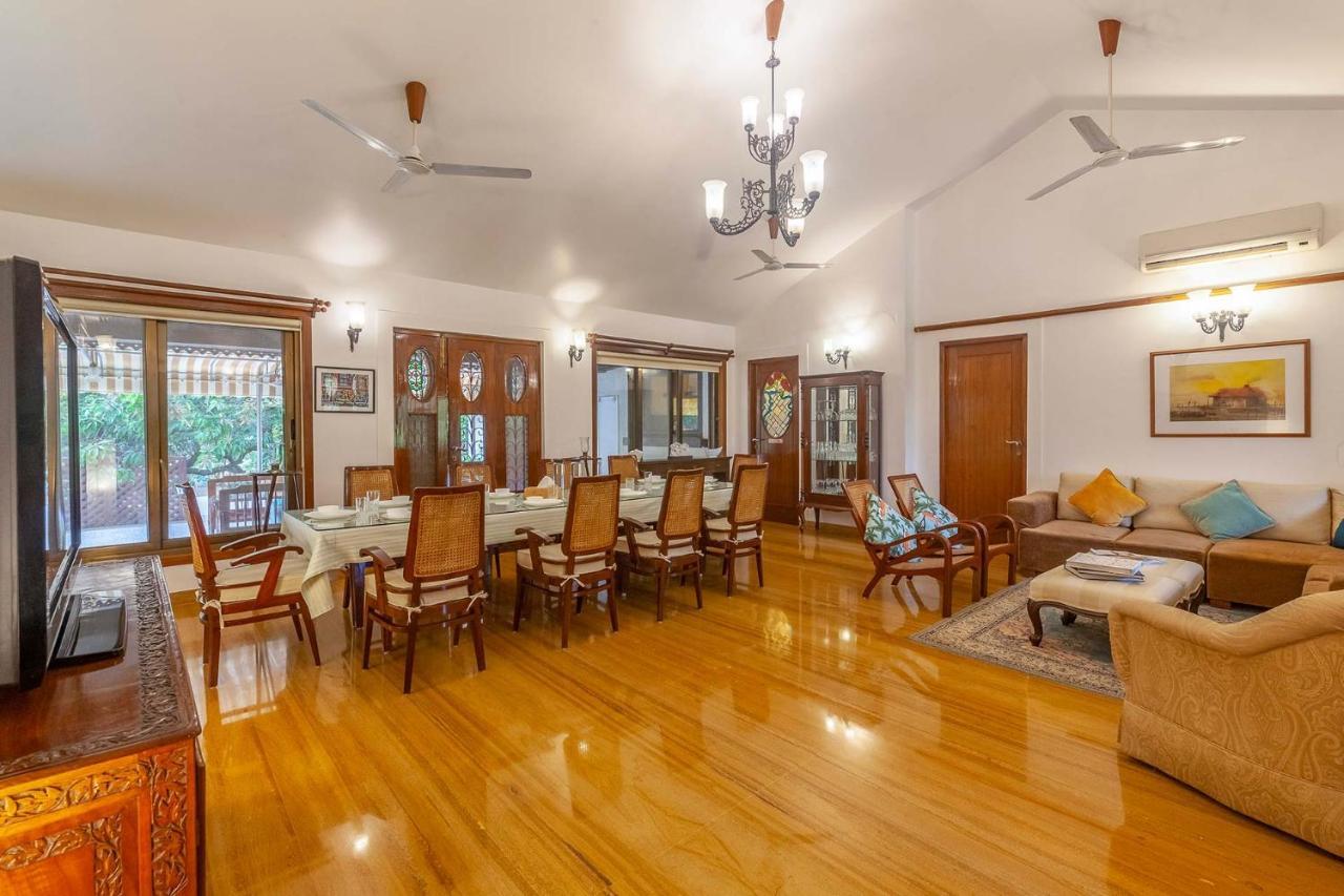 Stayvista'S Casa Palmera - Pet-Friendly Villa With Pool, Garden With Gazebo, And Indoor & Outdoor Games Alībāg Exterior foto