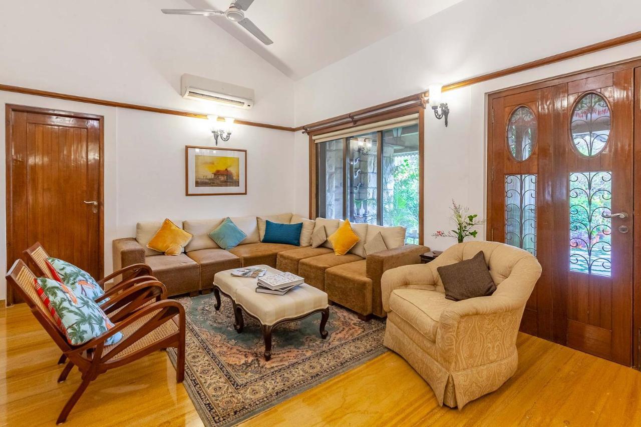 Stayvista'S Casa Palmera - Pet-Friendly Villa With Pool, Garden With Gazebo, And Indoor & Outdoor Games Alībāg Exterior foto