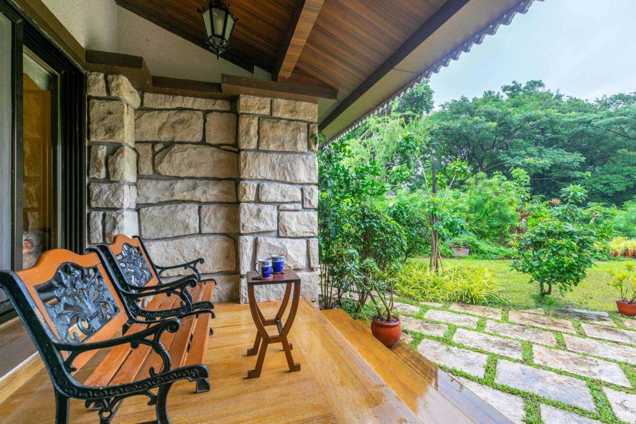 Stayvista'S Casa Palmera - Pet-Friendly Villa With Pool, Garden With Gazebo, And Indoor & Outdoor Games Alībāg Exterior foto